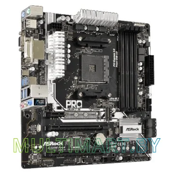 Материнская плата ASRock A320M Pro4 картинка 3